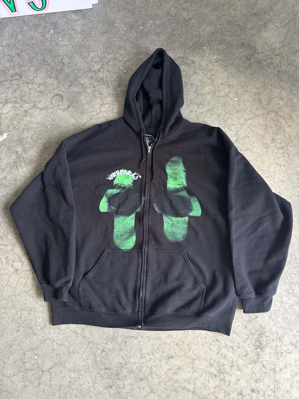 Waterparks Soul Sucker Tour Zip-Up Hoodie